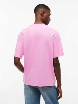 CAMISETA 90s NEW CALASSICS OVERSIZE FIT PINK DAISY