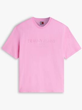 CAMISETA 90s NEW CALASSICS OVERSIZE FIT PINK DAISY