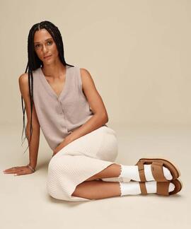 SANDALIAS W GOLDENSTAR CHESTNUT