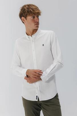CAMISA CASUAL OXFORD CONTINUIDAD BLANCA