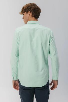 CAMISA CASUAL OXFORD CONTINUIDAD VERDE