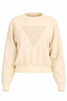 SUDADERA TRIANGLE LACE REGULAR FIT COSMIC VAINILLA