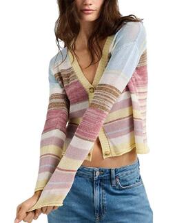 CHAQUETA CARDIGAN ANYA REGULAR FIT 317 DARK BLUSH