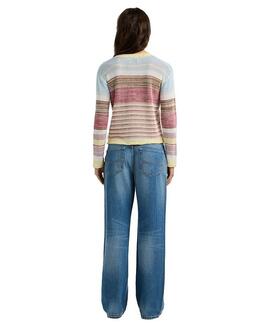 CHAQUETA CARDIGAN ANYA REGULAR FIT 317 DARK BLUSH