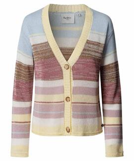 CHAQUETA CARDIGAN ANYA REGULAR FIT 317 DARK BLUSH