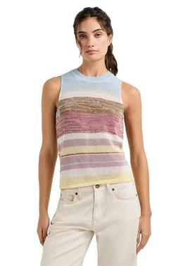 TOP ANYA SLIM FIT 317 DARK BLUSH PINK