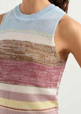 TOP ANYA SLIM FIT 317 DARK BLUSH PINK