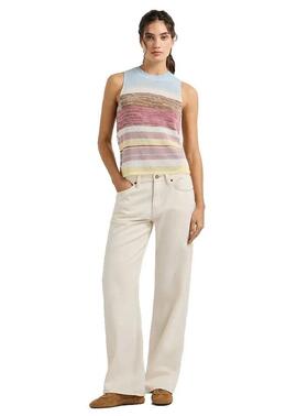 TOP ANYA SLIM FIT 317 DARK BLUSH PINK