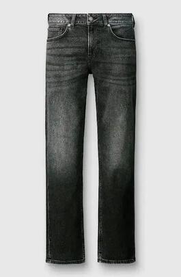 PANTALÓN VAQUERO STRAIGHT JEANS CASH 9AB DENIM NEGRO LAVADO