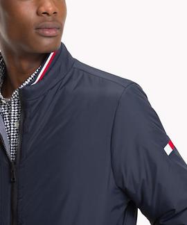 REVERSIBLE PADDED BOMBER REGULAR FIT SKY CAPTAIN