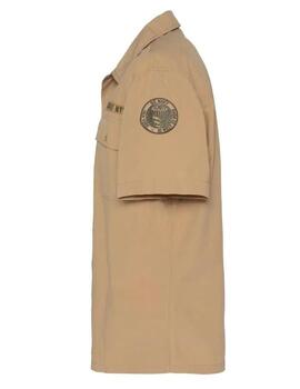 CAMISA MILITAR SHBACTONMC REGULAR FIT ARMY BEIGE