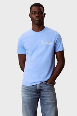 CAMISETA WHOLESALE JEANS GRAPHICS REGULAR FIT BLUE DESCENT A