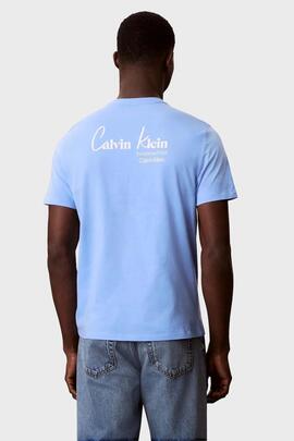 CAMISETA WHOLESALE JEANS GRAPHICS REGULAR FIT BLUE DESCENT A