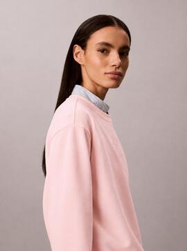SUDADERA BABY TERRY SEASON CON MONOGRAMA MANGANO CALCITE