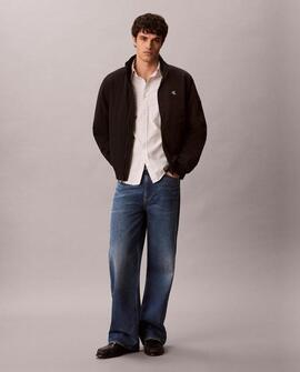 CAZADORA LS PADDED NYLON HARR BLACK