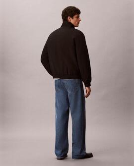 CAZADORA LS PADDED NYLON HARR BLACK