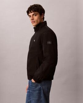 CAZADORA LS PADDED NYLON HARR BLACK