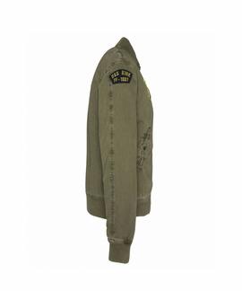 BLOUSON BOMBER MULTI BADGES SCHOTT