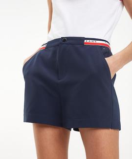 TJW BRANDED WAISTBAND SHORT BLACK IRIS