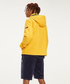 TJM ESSENTIAL HOODED JACKET RADIANT YELLOW