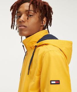 TJM ESSENTIAL HOODED JACKET RADIANT YELLOW