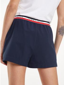 TJW BRANDED WAISTBAND SHORT BLACK IRIS