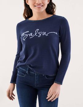 ESTRELA JERSEY AZUL MARINO