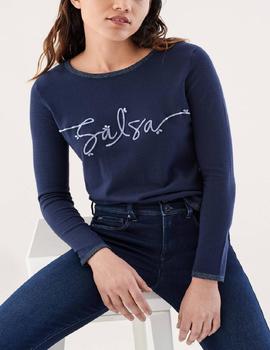 ESTRELA JERSEY AZUL MARINO
