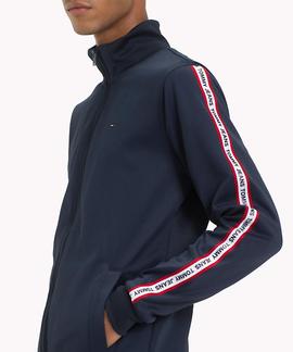 TJM TRACK JACKET REGULAR FIT BLACK IRIS