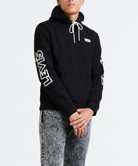 GRAPHIC PO HOODIE B PO MICKEY WINK BLACK