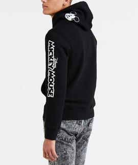 GRAPHIC PO HOODIE B PO MICKEY WINK BLACK