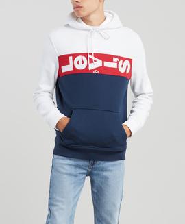 L TAB PANEL HOODIE LYCHEE