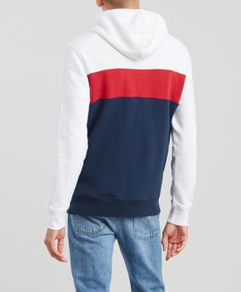 L TAB PANEL HOODIE LYCHEE